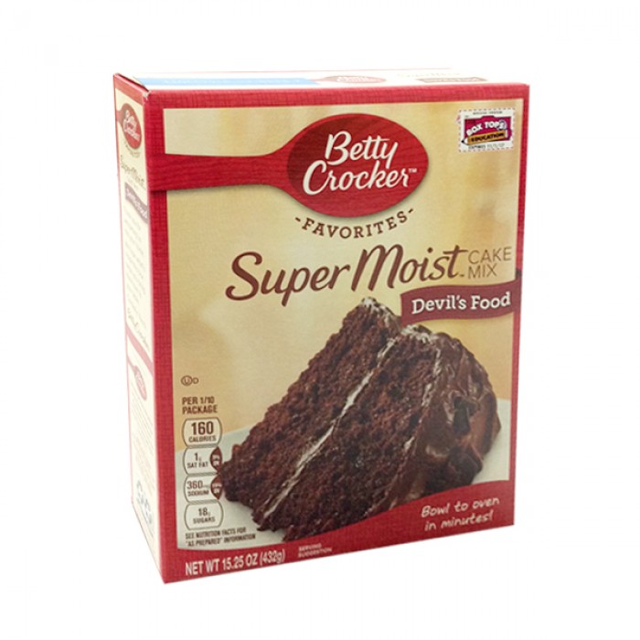 Betty Crocker Devils Food Cake Ingredients Betty Crocker Devils Food Cake Ingredients