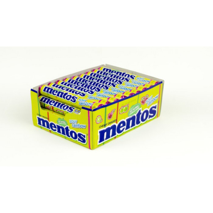Mentos Sour Rainbow Roll 37.5g