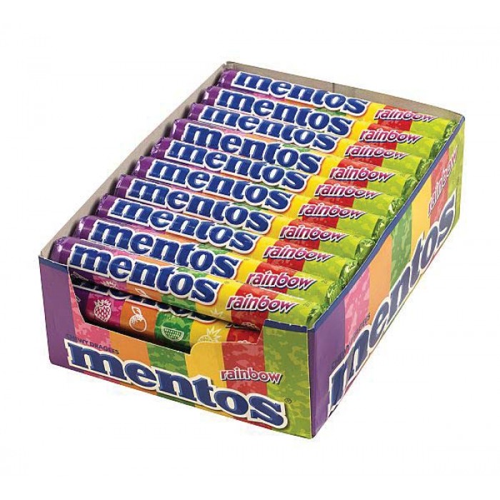 Mentos Rainbow Roll 37.5g