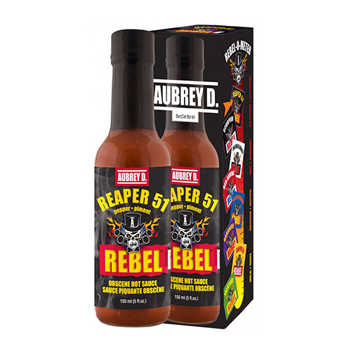Aubrey D. Rebel REAPER 51 Hot Sauce 150ml