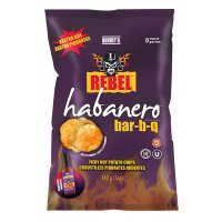 Aubrey D. Rebel HABANERO BAR-B-Q Potato Chips 142g