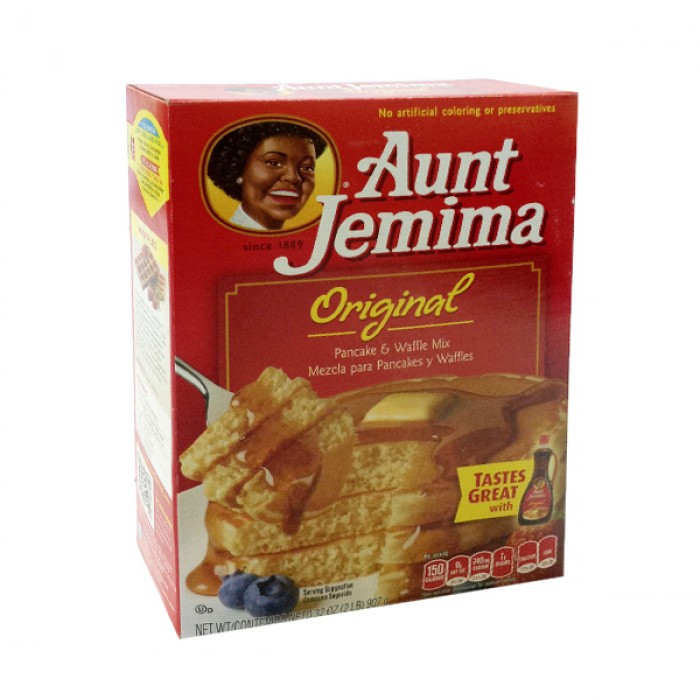 Aunt Jemima Pancake Mix Original.