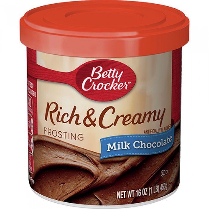 Betty Crocker Milk Chocolate Rich  Creamy Frosting 16oz - Betty Crocker  Milk Chocolate Rich  Creamy Frosting 453g