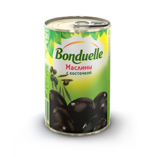 Bonduelle Black Olives whole