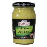Bornier Mild Mustard Garlic & Parsley 210g