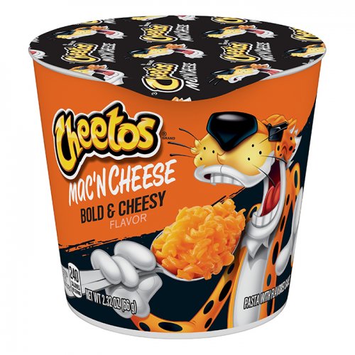 CHEETOS Mac and Cheese Bold & Cheesy Cup 66g UPC 0001530001495