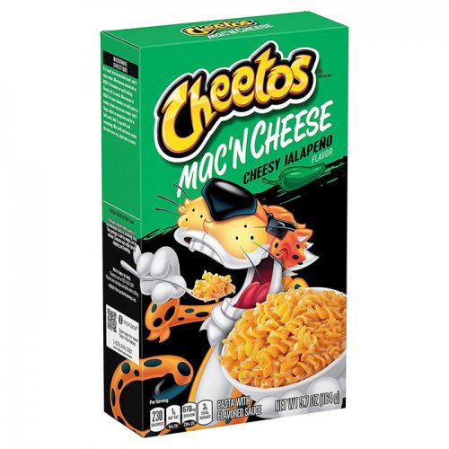 CHEETOS Mac and Cheese Cheesy Jalapeño 164g UPC 015300014992