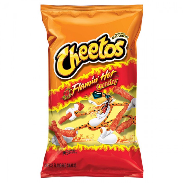 Cheetos Crunchy Flamin' Hot Cheese: A Spicy Twist on a Snack – Pop N' Snax