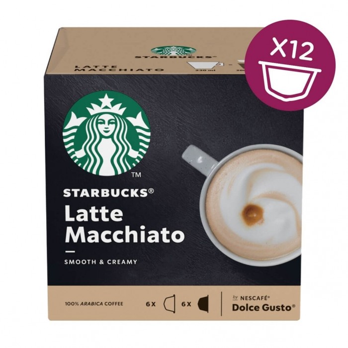 Liquor Correlate Thermal STARBUCKS Latte Macchiato for Nescafe Dolce Gusto - STARBUCKS Latte  Macchiato