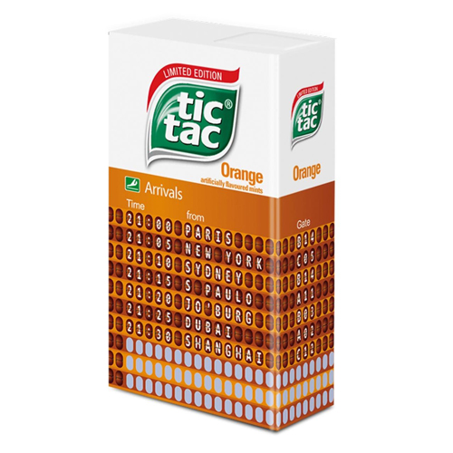 Tic Tac Sleeve Orange 49g