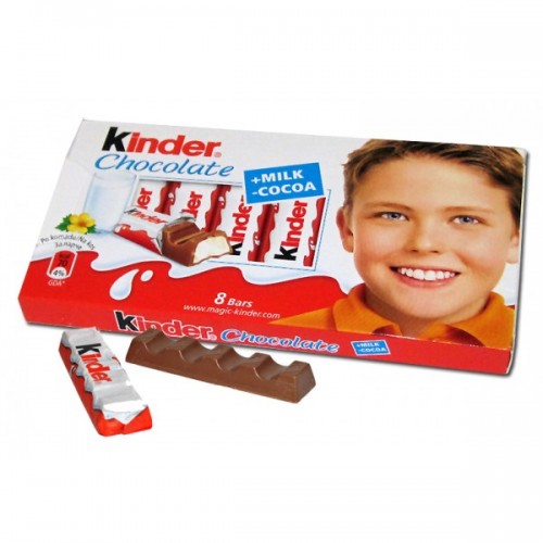 Ferrero Kinder Chocolate 100g(8 bars)