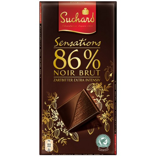 Suchard Sensations 86% Noir Brut 100g