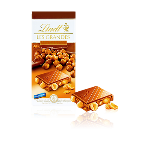 Lindt Les Grandes Milk Hazelnut