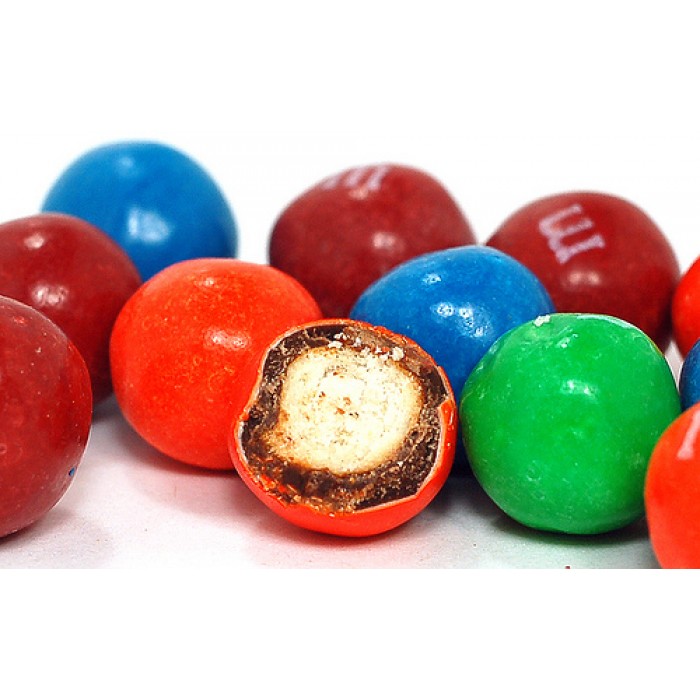 inside crispy m&m