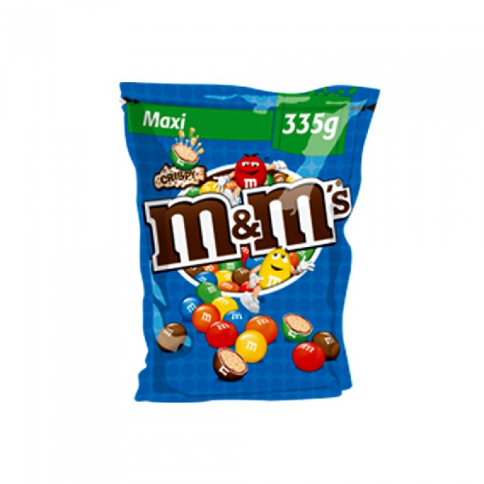 M&M's Crispy Pieces & Milk Chocolate Bag 36g