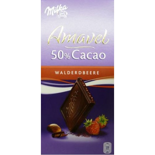 Milka Amavel 50% Cocoa - Wildberries 100g