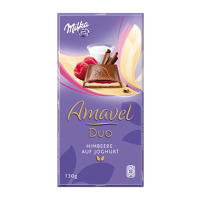 Milka Amavel Duo  Raspberry & Yogurt 130g