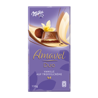 Milka Amavel Duo Vanille auf Truffelcreme 130g