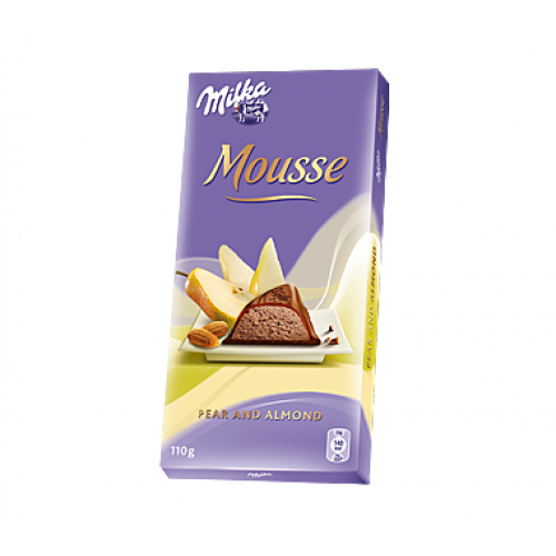 Milka Mousse Pear and Almond 110g