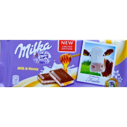 Milka Milk & Honey 100g