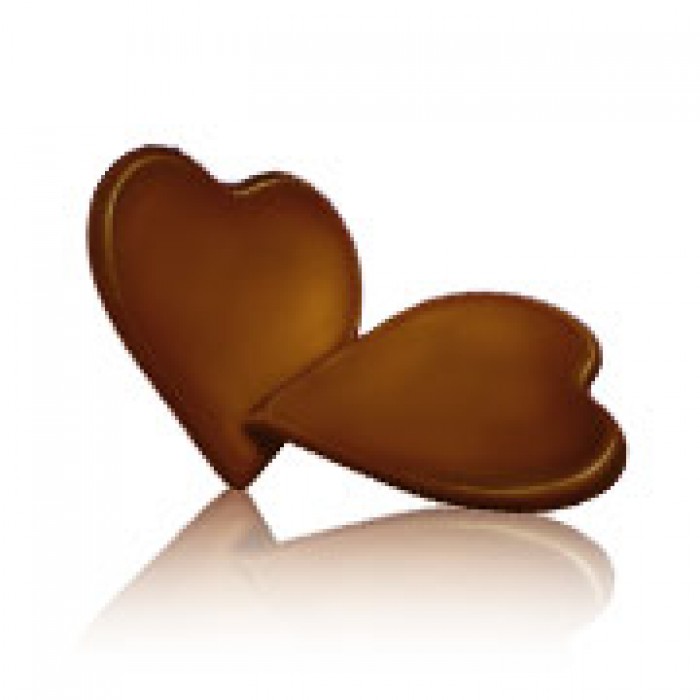 Milka I love Milka Delicate Heart Dark Chocolate 130g - I love Milka  Delicate Heart Dark Chocolate