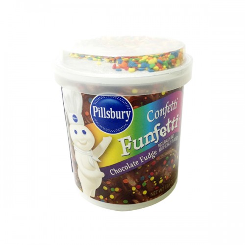 Pillsbury Confetti Funfetti Frosting Chocolate Fudge