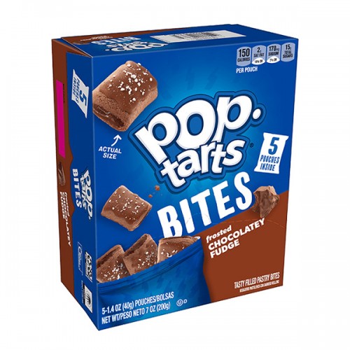 Pop-Tarts Bites FROSTED CHOCOLATEY FUDGE 5x40g