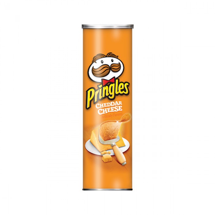 Pringles Cheddar 156g - Pringles Cheddar Cheese 156g