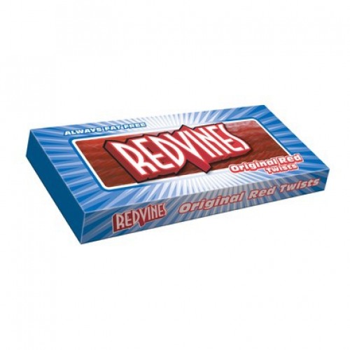 American Licorice Red Vines Tray Original Red Twists 5oz