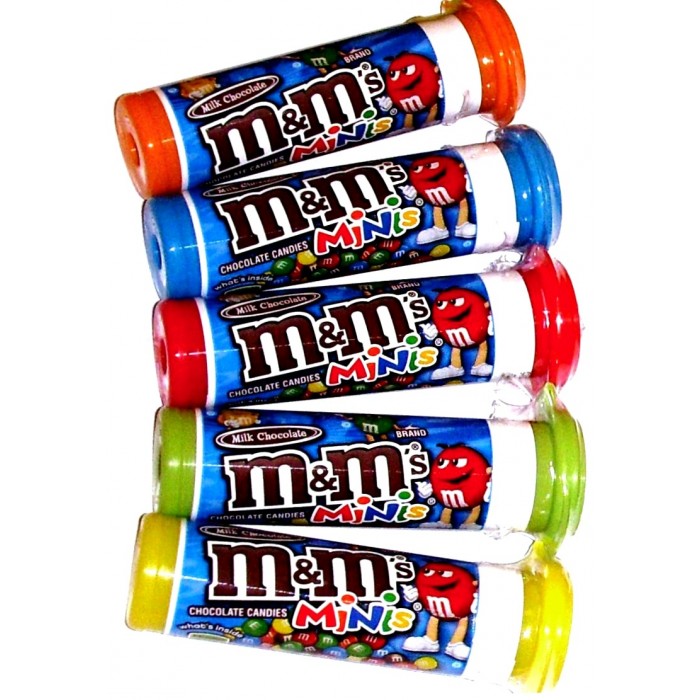 Original M&M's Minis tube (1996) VS New M&M's Minis tube(2021). :  r/mildlyinteresting