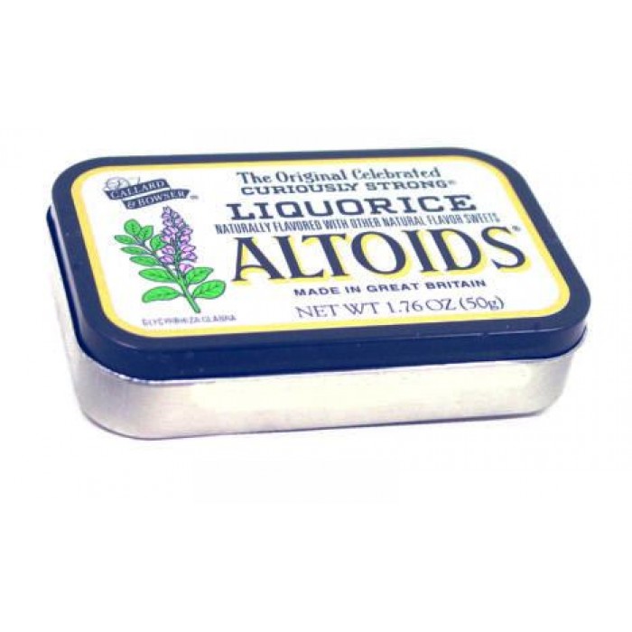 Altoids Small black powerful aniseed bits or white minty pills? r